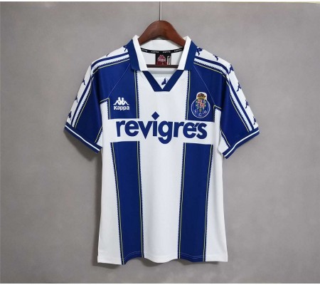 Porto 97/99 Home Blue&White Soccer Jersey